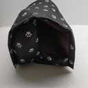 Fhiny Stray Cats Shelter, Waterproof Outdoor Cat House Foldable Warm Pet Cave for Winter Wild Animal Tent Bed Anti-Slip Kitten Cave for Feral Cat Dog Puppy Weatherproof Black (M:17.7"×15.7"×13.7")