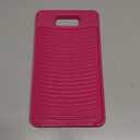 MAOYE Plastic Mini Washboard Washing Board for Kids Shirts Clean Laundry Lime washboard for laundry (Pink)