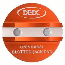 DEDC Universal Aluminum Grooved Magnetic Jack Pad, Jacking Puck Pinch Weld Frame Rail Adapter, Oil Change Mush Haves, Change Tire Repair Tires Oil Must Have, for Car SUV Truck Pickup Sedan MPV Wagon