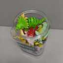 Hely Cancy Dinosaur Bath Toys for Toddler, No Hole Baby Bathtub Shower Water Pool Toys