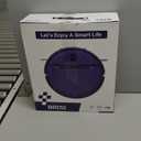 MANVN 2 in 1 Robot Vacuum and Mop Combo, 2.87'' Ultra-Slim Robotic Vacuum Cleaner with 3D Obstacle Avoidance, for Hard Floors and Carpets, Wi-Fi/App/Voice Controlled for Pet Hair, Self-Charging (Blue)