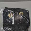 Juvale Cat Reusable Trick or Treat Bag - 11.25 x 15.5 in Black Zippered Canvas Tote - Toddler Trick or Treat Bag with Gold Foil Eyes