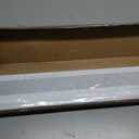 LazBlinds TDBU Cellular Shades, Blackout-White, 25" W x 64" H