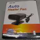 Car Heater,Portable Car Heater that Plugs into Cigarette Lighter for Jeeps SUV 12V 150W - 2 in 1 Fast Heating Defrost Defogger(Black)