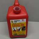 Quick-Flow Spout Midwest Can 1210 Auto Shut Off Gasoline Can - 1 Gallon
