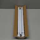 2 Pack White Tension Curtain Rod for Windows 28 to 48 inch, Adjustable Expandable Pressure Spring Curtain Rod No Drilling, 7/8" Curtain Rod for Bedroom Doorway Closet Door