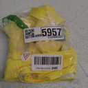 Blooming Jelly Women's High Waisted Bikini Sets High Cut Bathing Suits Two Piece Sporty Cut Out Swimsuits (Yellow, Small)