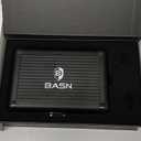 BASN ASONE 14.2mm Planar Driver in-Ear Monitors Earphone with Two Detachable MMCX Cables for Musicians Drummers Bass Players Singers(Black)