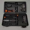 LAND 22-Piece Small Tool Kit with Toolbox - Essential Household Tool Set for Home Repair, DIY Projects, Garage & College Dorm, Includes Pliers, Screwdrivers & Portable Storage Case
