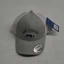 HUK Men's Standard Trucker, Anti-Glare Snapback Hat Fish Stack-Fog One Size