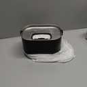 PETLIBRO Cat Water Fountain, Cordless Pet Water Fountain Battery Operated, 2.5L/84oz Dockstream Water Fountains for Cats Indoor, Cat Fountain with Stainless Steel Tray, Easy to Clean BPA-Free (Black)