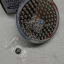 High Pressure Shower Head - Anti-Clogging Silicone Nozzles - 2.5 GPM Removable Restrictor - Easy to Clean Adjustable Replacement - easy to install with Plumbers Tape - 6 inch - Classic Chrome Finish