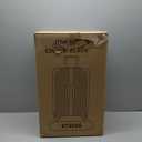 Krute Carry on Luggage 20 Inch Suitcases with Spinner Wheels Hardside Luggages Cup Holder Carry Suitcase USB Charger Port PC+ABS with TSA Lock (Black)