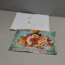 Vintage Garden Signs - Metal Tin Sign Wall Art Decor, "Grow Through What You Go Through" Metal Sign for Home Garden Greenhouse Living Room Bedroom Yard Outdoor Decor Girl Gifts