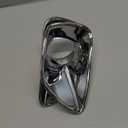 Fit for Toyota RAV4 2014 2015, Car Fog lamp Cover, Front Fog Lamps Cover Trim, ABS Chrome, car Styling Accessories (Silver)