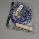 Jump Rope for Women Men Kids, EGOSKY Adjustable Wooden Handle Skipping Rope for Adult Boys Girls Fitness Exercise Outdoor Activity (Blue)