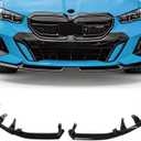Front Bumper Lip for BMW 5Series G60 G68 530i 540i 550 i5 M Sport 2024-2026