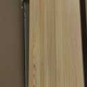 Need Folding Desk for Home Office 39-3/8'' Length Modern Folding Table Computer Desk No Install Needed Teak Color Desktop Black Frame, AC5BB(10060)