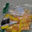 KOOLTAIL Dog Raincoat Hooded Slicker Poncho with Leash Hole, Raincoat for Small Medium Dogs, Waterproof Doggie Rain Jacket with Reflective Strip, Adjustable Breathable Plaid Puppy Rainwear-Yellow M