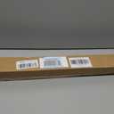 No Drill Zebra Blinds for French Door, 26 5/8" W x 72" L, White