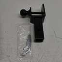 METOWARE ATV/UTV Trailer Hitch 3-in-1 Towing Ball Mount with 2 Inch Ball Hitch Rated 3500 LBS, Fits 2-Inch Receiver, 5/8-inch Pin Hole