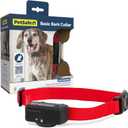 PetSafe Basic Bark Control Collar for Dogs 8 lb. and Up, Anti-Bark Training Device, Breeds, Waterproof, Static Correction, Canine - Automatic Dog Training Collar to Decrease Barking
