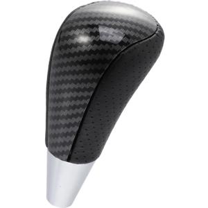 HOPESPANNER Car Automatic Gear Stick Shift Knob for Toyota for Toyota RAV4 Corolla Avalon 4Runner Sienna Tacoma for Lexus ES GS Black Carbon Fiber Pattern Replace Parts Vehicle Components