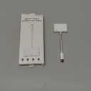 USB C to 3.5mm Audio Adapter, 3 in 1 Aux to USB C Headphone Splitter Dual 3.5mm Audio Jack and PD 60W Fast Charging, Compatible for iPhone 15 16,Galaxy S22 S21/Note 20,Pixel 4 3 XL,Huawei,etc (White)