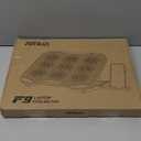 Laptop Cooling Pad, Gaming Laptop Cooler with 9 Quiet Fans, Laptop Cooling Stand for 12-17 Inch, Laptop Computer Fan with 5 Height Adjustable,2 USB Ports,1 Phone Stand (Colorful)