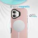 Phone Case Compatible with iPhone 17, Compatible with MagSafele, Has Undergone High-Drop Test, Arovides Anti-Drop and Anti-Collision Protection. Gold