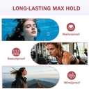 Lash Cluster Glue, 2-in-1Waterproof Eyelash Glue, 72 Hours Strong Hold, Gentle and Non-Irritating, Easy to Use and Remove 0.34 Fl Oz (Pack of 1)