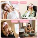 Silk Sleep Mask – 100% Mulberry Silk Eye Mask for Sleeping, Soft Slip Feel, Adjustable Headband, Blackout for Side Sleepers, Men & Women