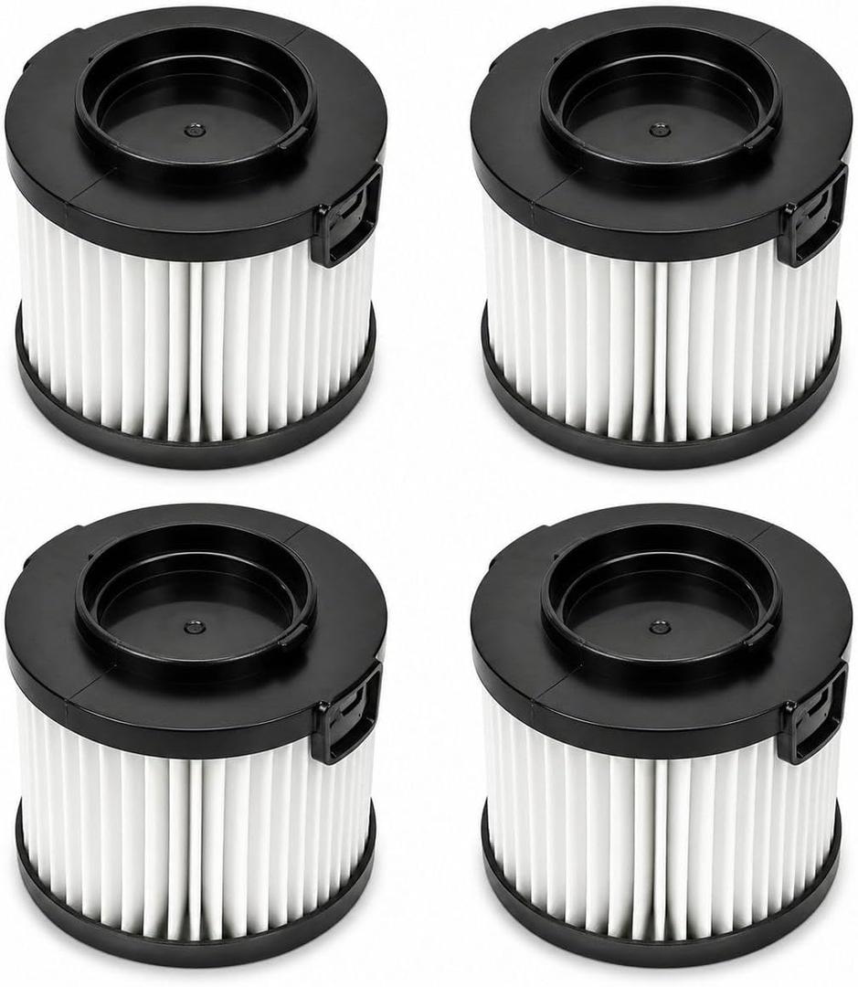 4-Pack SF65 Replacement HEPA Vacuum Filters for Simplicity S65, S65S, S65D, S65P Cordless Stick & Handheld Vacuum Cleaner, Washable & Reusable Vacuum Filter Replacements