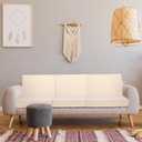 Newwiee 8Pcs Stretch Patio Cushion Covers Outdoor Cushion Covers for Patio Furniture Replacement Couch Sofa Slipcovers Jacquard Textured Soft Fabric Washable Furniture Protector(Beige,Classic)