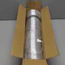 VIVOSUN 4 Inch 25 Feet Flex Air Aluminum Duct for Ventilation, 2 Clamps Included, Long Heavy-Duty Multi-Layer Dryer Hose Vent Kit, Duct Fan Systems (Silver)