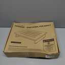 Holana 3.5in Height Wooden Step Stool for Adults (Fully Assembled) - 500 Lbs One Step Stools for High Bed Riser - Small Stepping Stool for Elderly, Seniors, Kid/Bathroom, Bed, Kitchen (Acacia Wood)