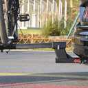TOPTOW Trailer Receiver Hitch Extender Adapter 6" Drop/Riser, 8.5" and 10.5" Extension Length, 2" Shank, 7500lbs Towing Capacity, Matte Black