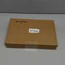 M MISS U HAIR 70s Wigs for Men Disco Wig for Halloween Party Short Brown Feathered Hair with Glasses Gold Necklace Mustache