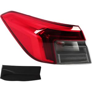 Outer Tail Light Assembly Driver Compatible with 2022 2023 Civic Sedan Sport LX EX SI Touring Left Rear Tail Lamp Taillight 33550T20A01 HO2804123