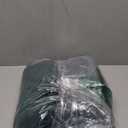 KGORGE Velvet Blackout Curtains 84 inches Luxury Soundproof Room Darkening Thermal Insulated Dark Green Velvet Curtains for Living Room French Door, Rod Pocket, Set of 2, W52 x L84, Hunter Green