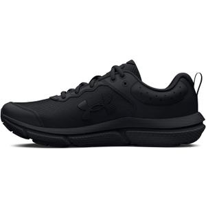 Under Armour Boys' Grade School Assert 10 Athletic Shoes (3.5 Big Kid, (002) Black/Black/Black)
