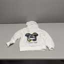 Little Girls Clothes Printed Hoodie Girls Sweatshirt Toddler Girl Clothes  (Neon) 3-4Y