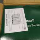 Cuisinart 4-Slice Compact Plastic Toaster, White, CPT-142P1