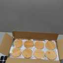 32 oz 8 Pcs Glass Jars with Bamboo Lids, Stackable Clear Food Storage Jars, Airtight Kichen Glass Pantry Storage Containers with Lids for Rice, Candy, Sugar, Flour, Nuts, Cookie, Coffee Bean