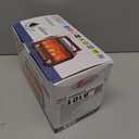 Retro Portable Radio AM FM SW Shortwave Radio with Bluetooth Speaker,Flame Atmosphere Lamp Battery Operated, SUB Charging, TF Card (Dark Brown)