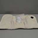 Berkshire Weighted Heating Pad  Faux Suede Fleece Electric Heat Pad for Neck, Shoulder & Back Pain Relief, 4 Heat Settings, Auto Shut-Off, Therapeutic Warmth, Cream, 23" x 15.3"