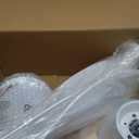 TALOYA Ceiling Fans with Lights,42 inch Modern Low Profile Ceiling Fan with Light and Remote Control, Flush Mount, 3CCT, White Ceiling Fan for Bedroom Living Room and Patio