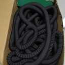 Flexi Hose Lightweight Expandable Garden Hose, 75FT -Retractable Garden Hose, Water Hose - No-Kink Flexibility, 3/4 Inch Solid Brass Fittings and Double Latex Core (Black)