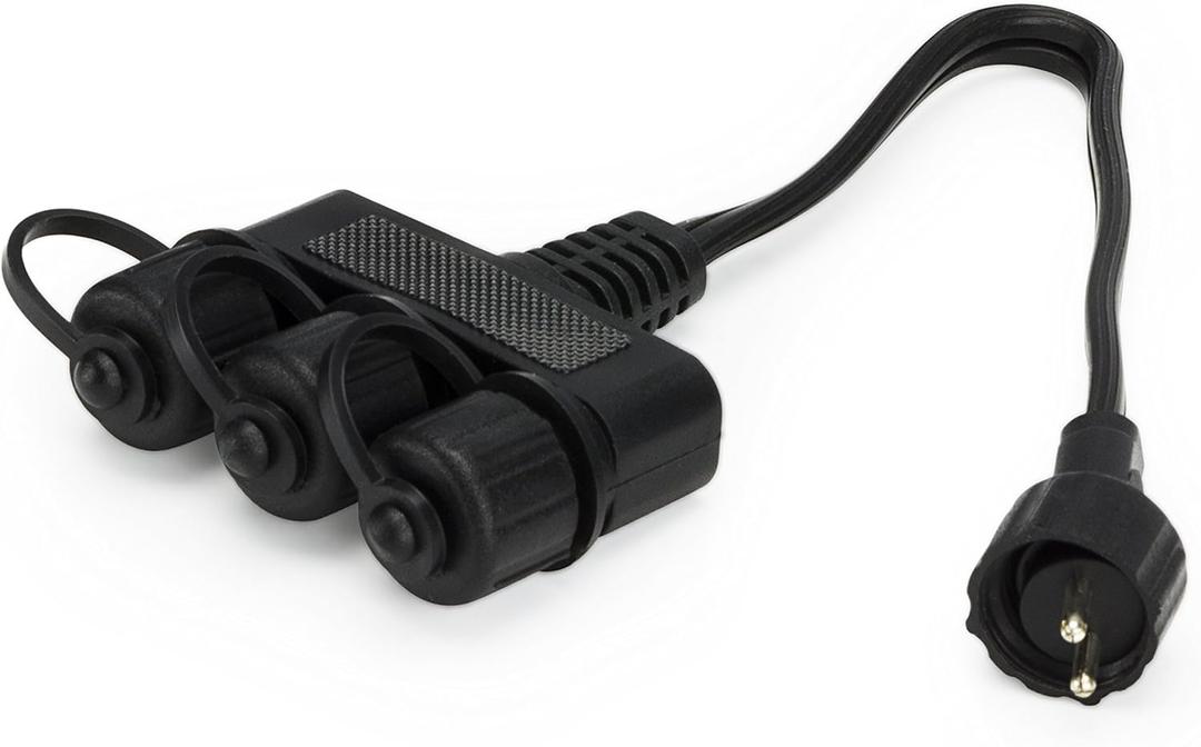 Aquascape 98489 3-Way Quick-Connect Pond, Garden and Landscape Lighting Splitter Black