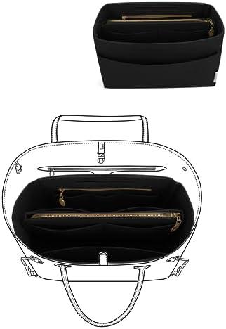 LEXSION Felt Insert Bag Organizer Bag In Bag For Handbag Purse Organizer Fits Speedy Neverful